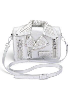 Brand New - Studded Leather Jacket Iconic Crossbody Bag